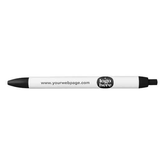 Stylo Noir Customized Logo Text  Promotional (Devant)