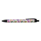 Stylo Noir Cute and Funny Easter Eggs Cartoon (Haut)