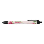 Stylo Noir Cute Aquarelle Pink (Haut)