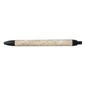 Stylo Noir Cute brun Cheetah Leopard Motif d'impression (Devant)