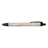 Stylo Noir Cute brun Cheetah Leopard Motif d'impression (Haut)