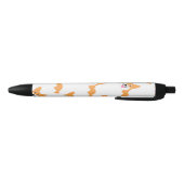 Stylo Noir Cute Little Corgi Motif (Bas)
