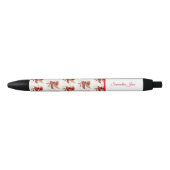 Stylo Noir Cute Little Red Flying Fairy Girly Imaginaire (Devant)