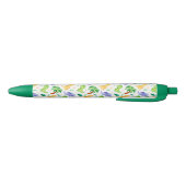 Stylo Noir Cute Neon Aquarelle Dinosaur Motif (Bas)