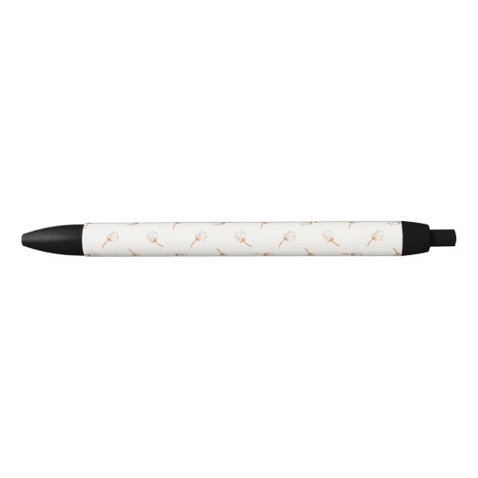 Stylo Noir Cute Polka Dot Motif (Devant)