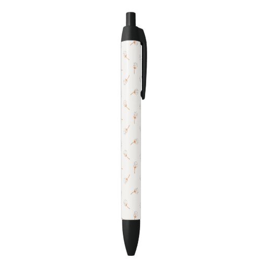 Stylo Noir Cute Polka Dot Motif (Bas (Vertical))