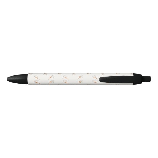 Stylo Noir Cute Polka Dot Motif (Dos)