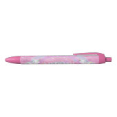 Stylo Noir Cute Unicorn Design - Personalize Pencil (Haut)