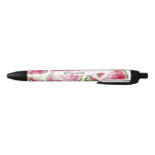 Stylo Noir Cute Watercolor Watermelon (Bas)
