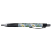 Stylo noir Daisy blanche (Bas)