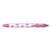 Stylo Noir Daisy rose (Dos)