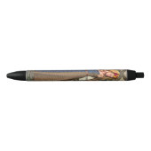Stylo Noir Dame Médiévale (Devant)