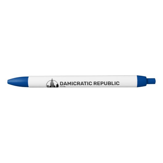 Stylo Noir Damicratique (Devant)