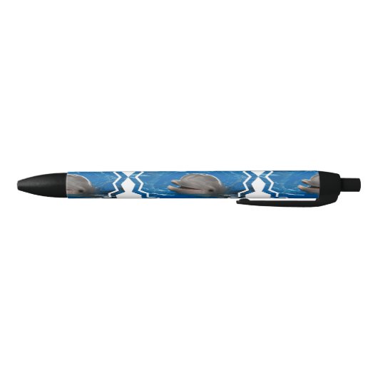 Stylo Noir Dauphin aimable (Bas)