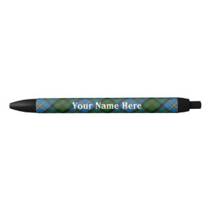 Stylo Noir De l'Ecosse clan MacLeod pour toujours de tartan