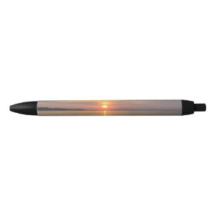 Stylo Noir Début du coucher du soleil