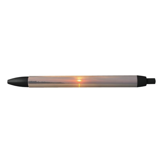 Stylo Noir Début du coucher du soleil (Devant)