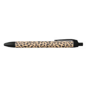 Stylo Noir Décor de guépard de peau (Haut)