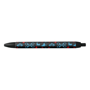 Stylo Noir Décor de Noël de la police