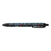 Stylo Noir Décor de Noël de la police (Bas)