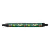 Stylo Noir décorations de Noël joyeuses (Devant)