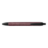 Stylo Noir Deep Red Burgundy Floral Christmas (Dos)