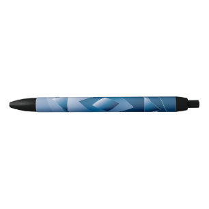Stylo Noir dégradé bleu 1