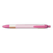 Stylo Noir Dégradé rose solide (Dos)