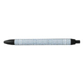 Stylo Noir Dentelle en céramique bleu clair (Devant)