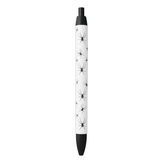 Stylo noir déplaisant d'araignées (devant Vertical)