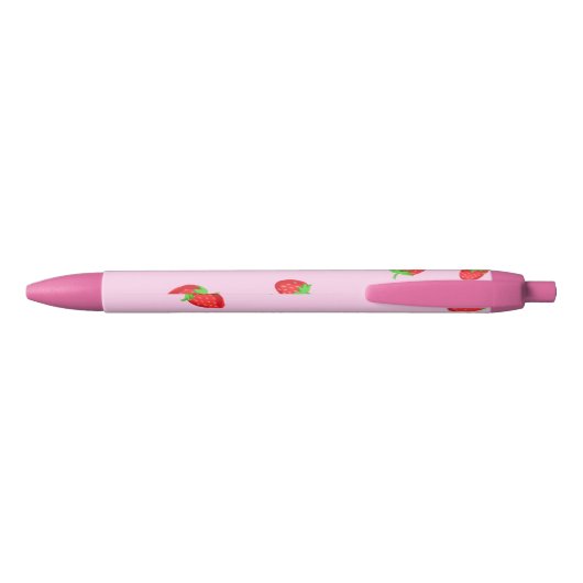 Stylo Noir Des Fraise Pen (Dos)