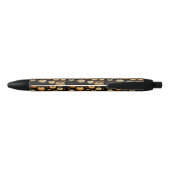Stylo Noir Des tas de citrouilles (Dos)