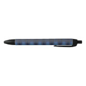 Stylo Noir Design Denim (Bas)