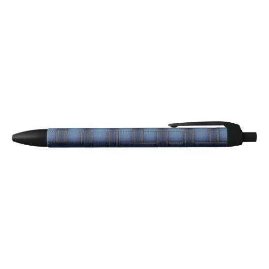 Stylo Noir Design Denim (Haut)