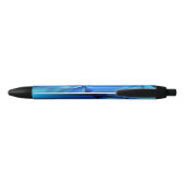 Stylo Noir Design graphique transparent - bleu noir I (Dos)