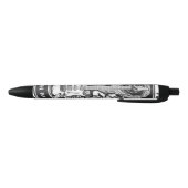 Stylo Noir Design Guitar Rock (Bas)