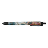 Stylo Noir Design moderne interconnectant les liaisons cellul (Bas)
