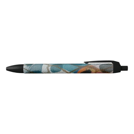 Stylo Noir Design moderne interconnectant les liaisons cellul (Haut)