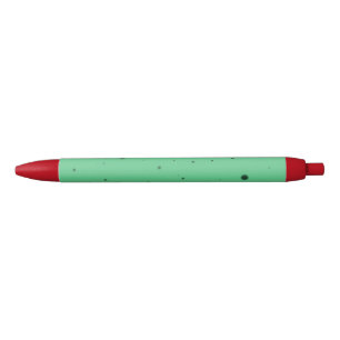 Stylo Noir Désordre Point Vert