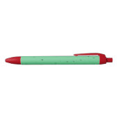 Stylo Noir Désordre Point Vert (Haut)