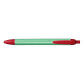 Stylo Noir Désordre Point Vert (Dos)