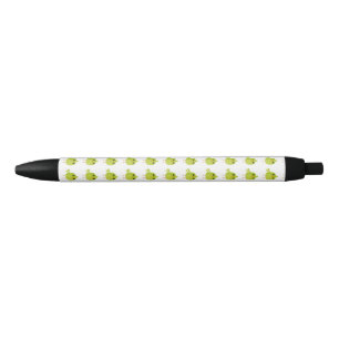 Stylo Noir Dessin d'oiseau vert