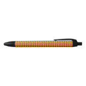 Stylo Noir Deux Triangles de Fleurs (Haut)