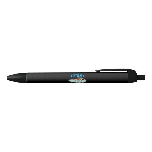 Stylo Noir Devis de natation amusant (Haut)