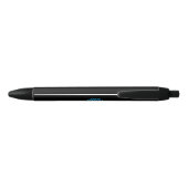 Stylo Noir Devis de natation amusant (Dos)