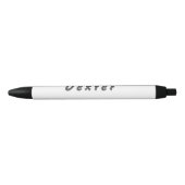 Stylo Noir Dexter (Devant)