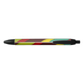 Stylo Noir Diagonales multicolores (Dos)