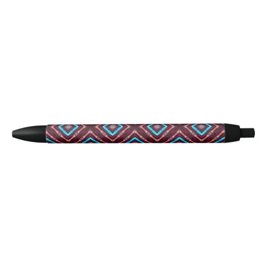 Stylo Noir Diamant Bleu (Devant)