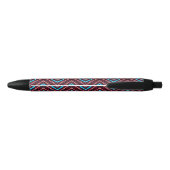Stylo Noir Diamant Bleu (Dos)
