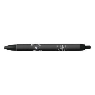 Stylo Noir Diamant noir féminin